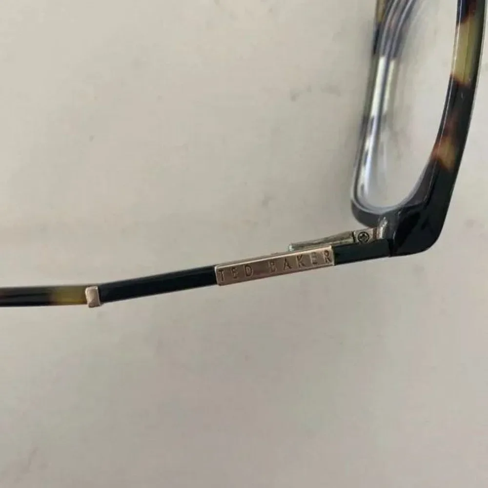 Ted Baker Women’s Black and Brown Tortoise Eyeglass Frame Only